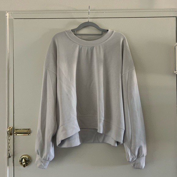 LULULEMON soft stream perfectly oversized crew size 14 - Picture 2 of 3